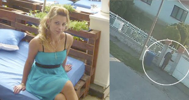 Kristinku zabil zřejmě její kamarád Milan. Takto ho zachytila kamera, když po vraždě opouštěl její dům.