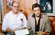 Elvis Presley a jeho manažer Tom Parker