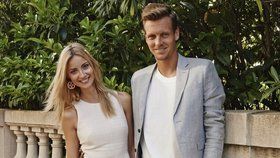 Tomáš Berdych a Ester Sátorová