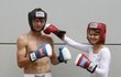 Tomáš a Lucie před Pekingem coby boxeři.