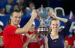 Tomáš Berdych a Petra Kvitová.