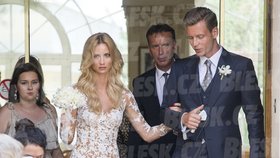 Kouzelná svatba Tomáše Berdycha v Monaku.