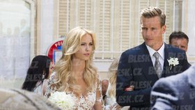 “A Royal Wedding” in Monaco: Tennis champ Berdych marries model Ester 