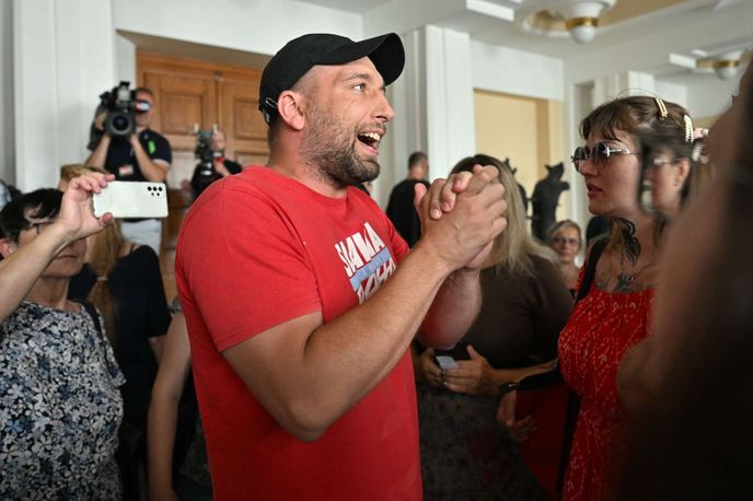 Tomáš Čermák u soudu (19. 7. 2023) Tomáš Čermák u soudu (19. 7. 2023)