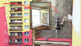 Místo tragédie: V Praze na Černém mostě spáchal jedenáctiletý Tomáš sebevraždu, vyskočil z okna v 8. patře