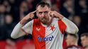 Útočník Slavie Tomáš Chorý