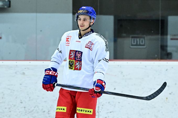 Český bek na místě, které mu vzalo olympiádu. Teď si přeje MS, potom hurá za McDavidem Český bek na místě, které mu vzalo olympiádu. Teď si přeje MS, potom hurá za McDavidem