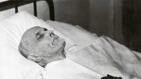 Tomáš Garrigue Masaryk: Posmrtné foto