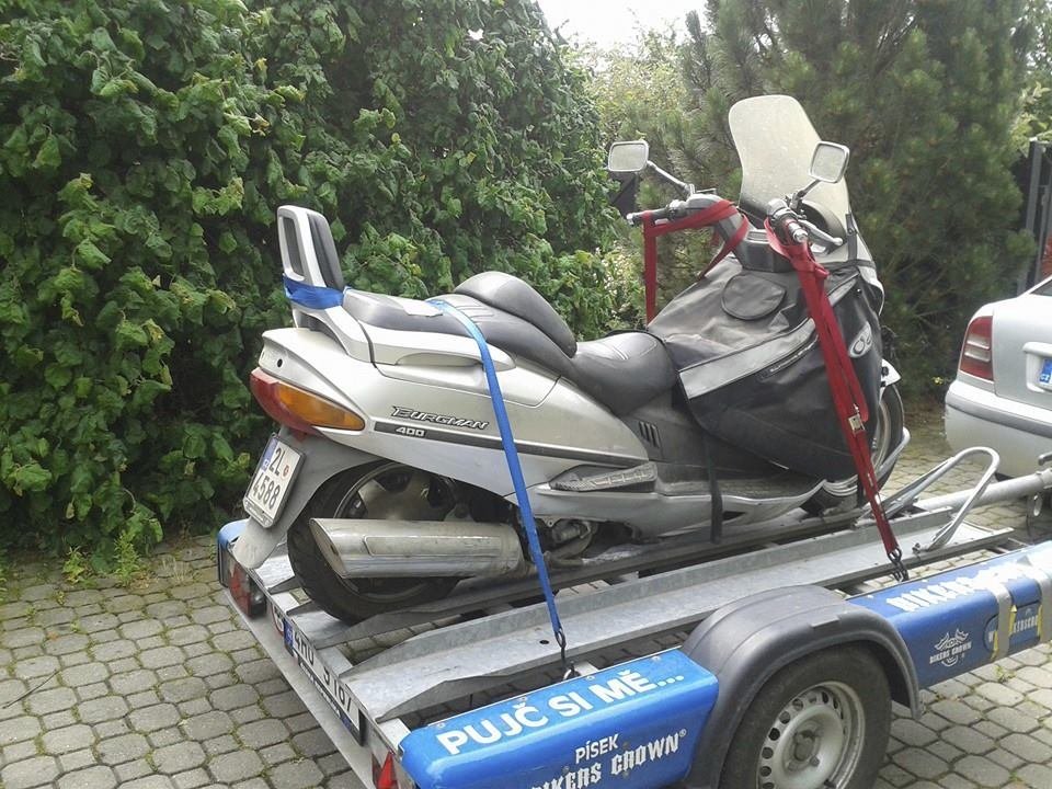Tomáš Hauptvogel prodal i svůj skútr, končí s motorkami.