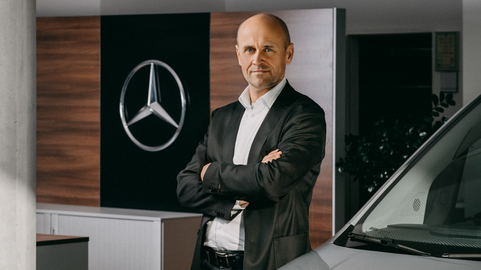 Tomáš Janů, key account manager Mercedes-Benz pro segment dodávek