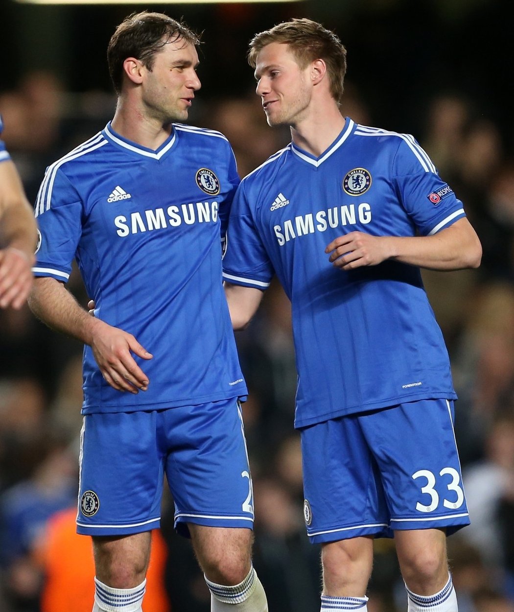 Branislav Ivanovič a Tomáš Kalas v Chelsea