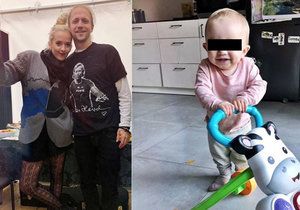 Manželka Tomáše Kluse řekla, proč nejmladší dcera dostala jméno Jenovéfa.