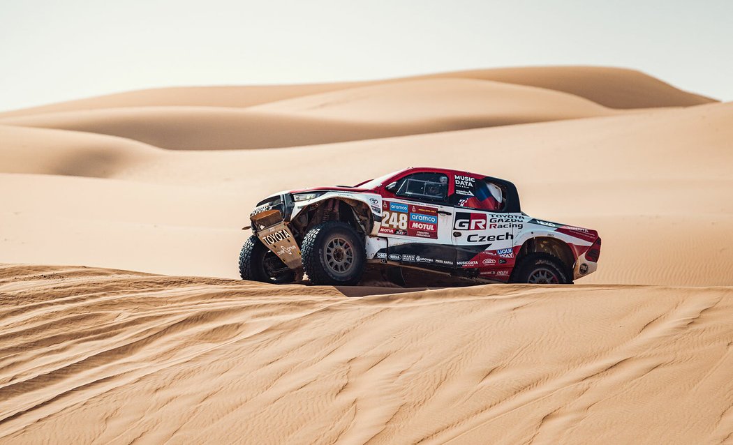 Tomáš Ouředníček na Rallye Dakar 2024
