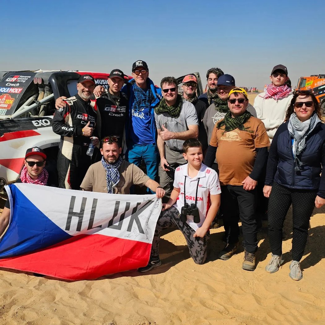 Tomáš Ouředníček na Rallye Dakar 2024