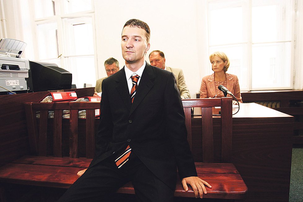 Tomáš Pitr u soudu