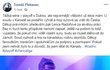 Tomáš Plekanec se vyjádřil k rozhodnutí soudu na Facebooku.