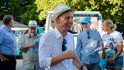 Tomáš Portlík (ODS) během kampaně pro komunálními volbami 2026 Tomáš Portlík (ODS) během kampaně pro komunálními volbami 2026