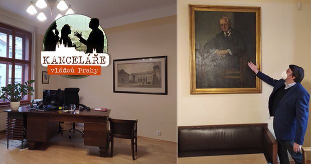 Tajemství šéfa Městské knihovny v Praze: Co skrývá v kanceláři? Obraz „z Bradavic“ i 56letého plyšáka