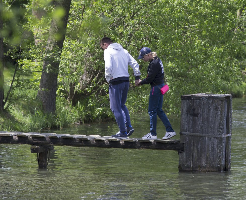 Loučení Tomše Řepky a Kateřiny Kristelové