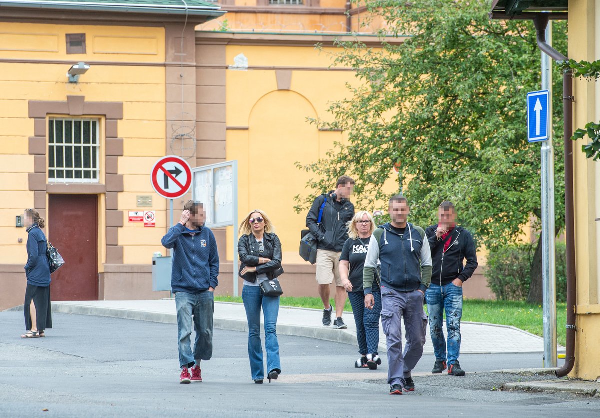 Kateřina Kristelová navštívila Tomáše Řepku ve věznici na Borech