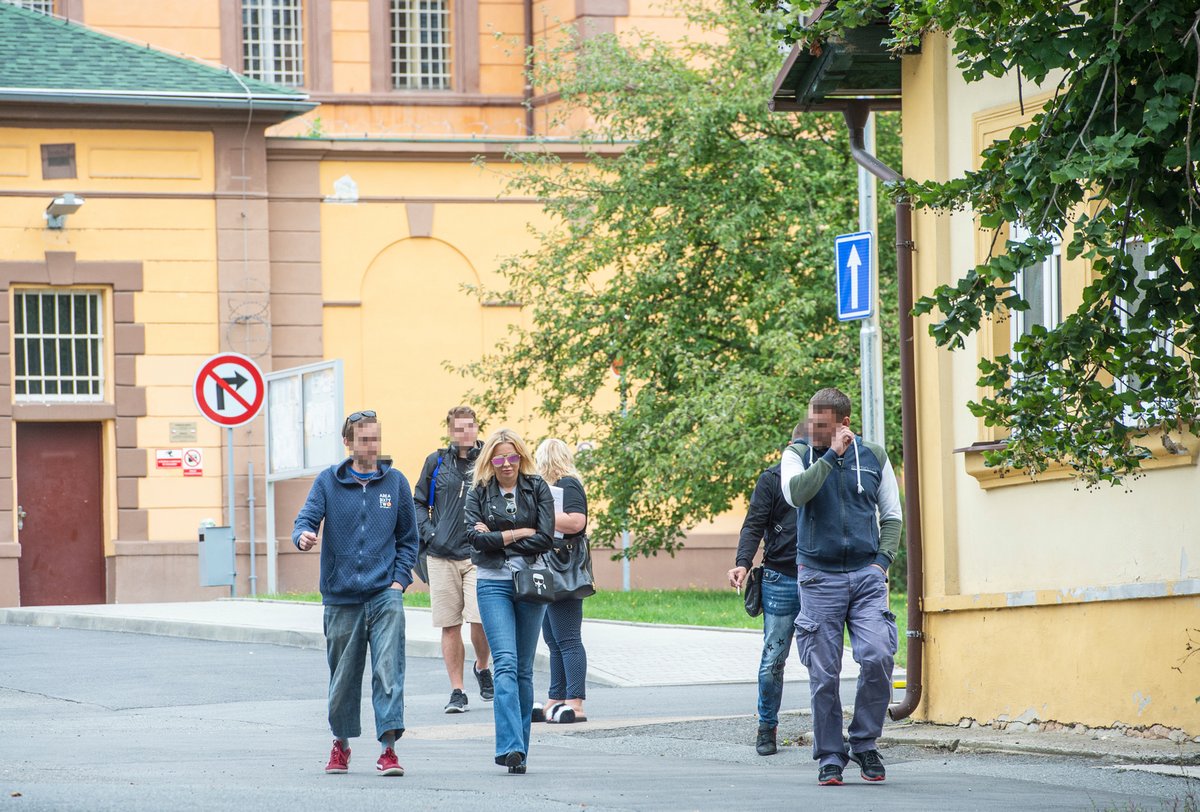 Kateřina Kristelová navštívila Tomáše Řepku ve věznici na Borech