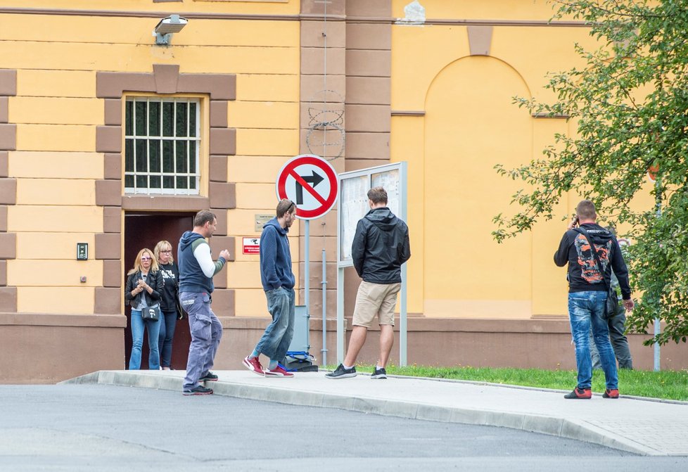 Kateřina Kristelová navštívila Tomáše Řepku ve věznici na Borech.