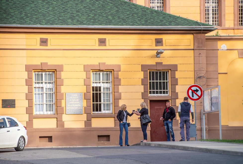 Kateřina Kristelová navštívila Tomáše Řepku ve věznici na Borech.