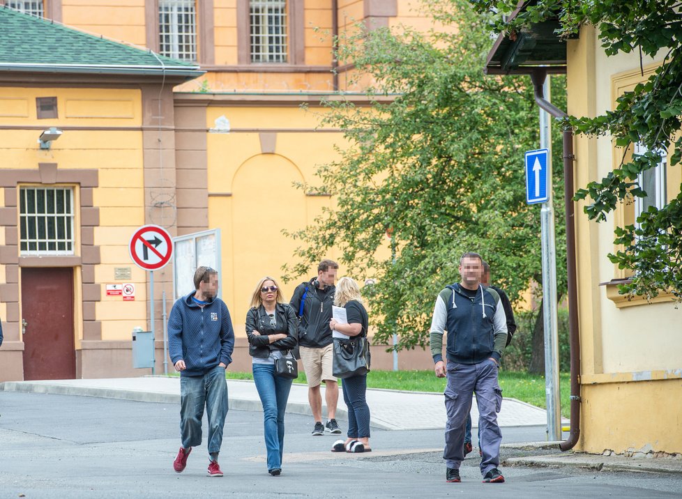 Kateřina Kristelová navštívila Tomáše Řepku ve věznici na Borech.