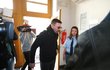Tomáš Řepka se dostavil k soudu, který ho poslal na půl roku do vězení s ostrahou za porušení podmínky z minulosti.