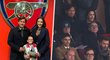 Tomáš Rosický se zajel podívat na zápas svého milovaného Arsenalu i s rodinou.