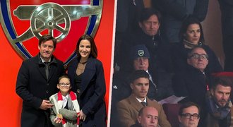 Rosický na Arsenalu v euforii, byl u porážky Manchesteru United: Fandí celá rodina!