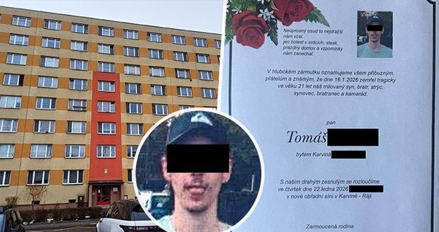 Šokující důvod brutální vraždy Tomáše (†21) z Karviné. Pozvracel gauč, sourozenci mu rozleptali mu obličej!
