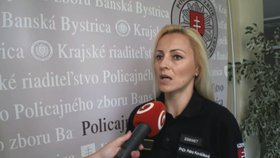 Mluvčí policie Petra Kováčiková