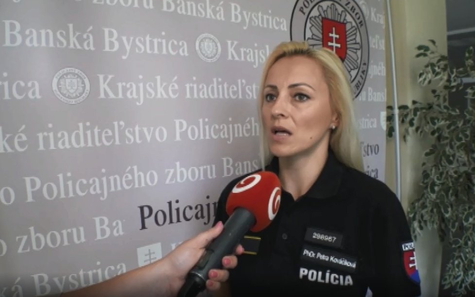 Mluvčí policie Petra Kováčiková