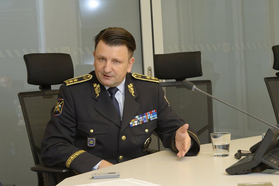 Policejní prezident Tomáš Tuhý