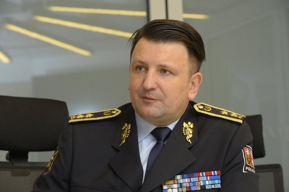 Policejní prezident Tomáš Tuhý