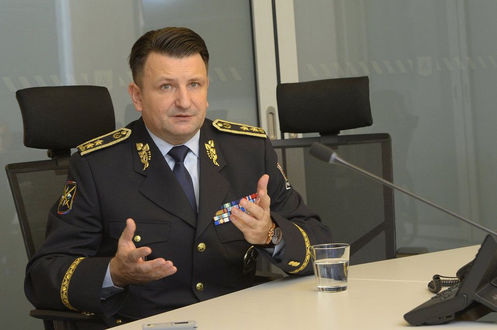 Policejní prezident Tomáš Tuhý