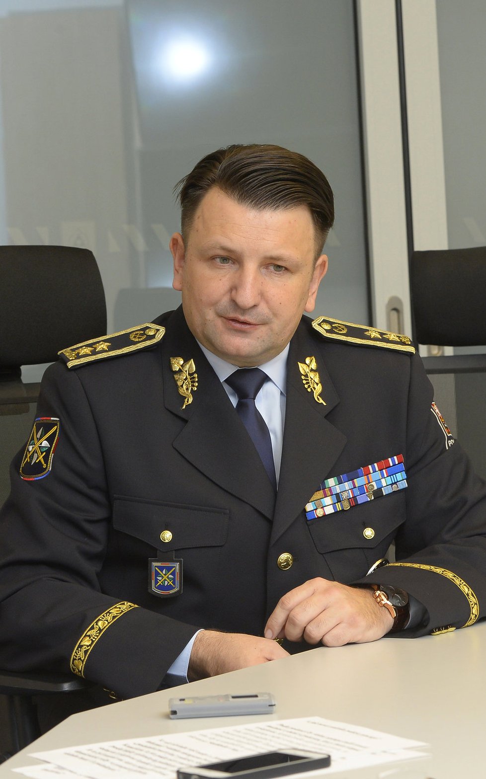 Policejní prezident Tomáš Tuhý