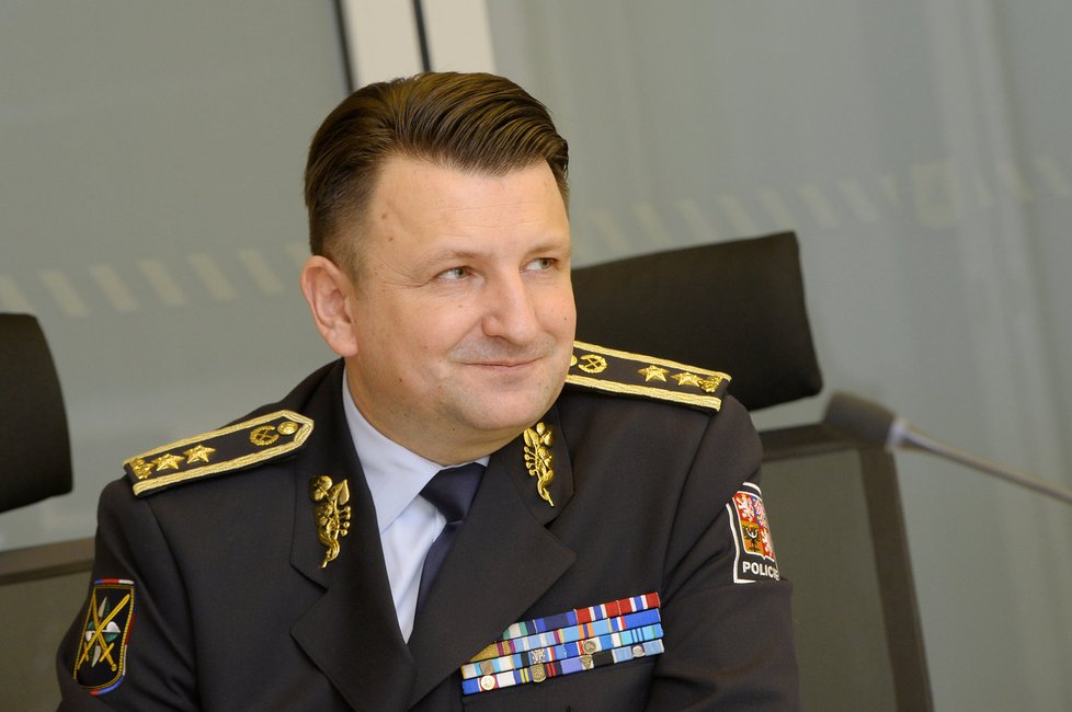 Policejní prezident Tomáš Tuhý