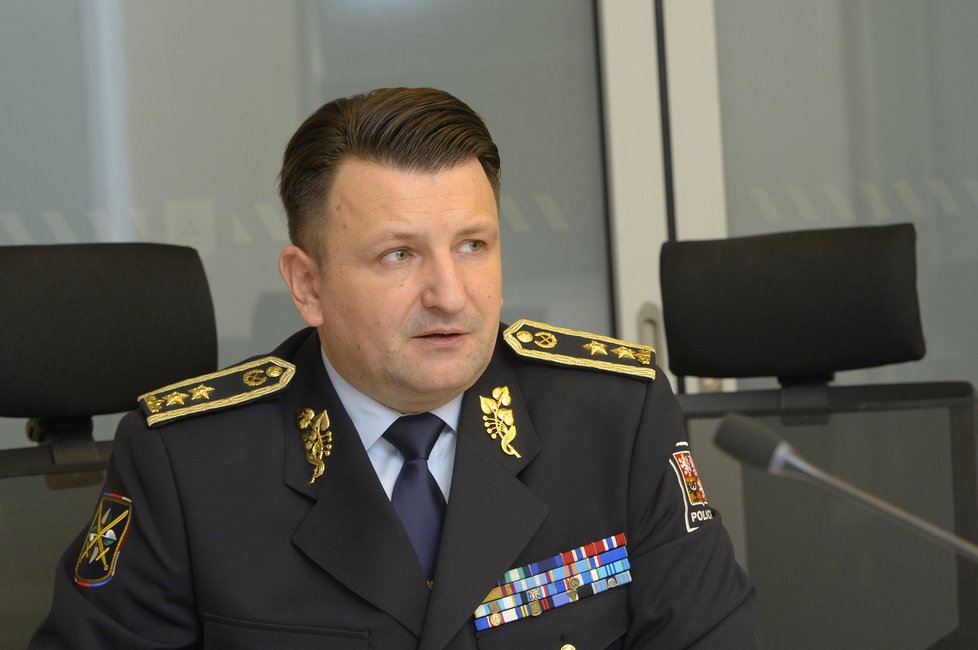 Policejní prezident Tomáš Tuhý