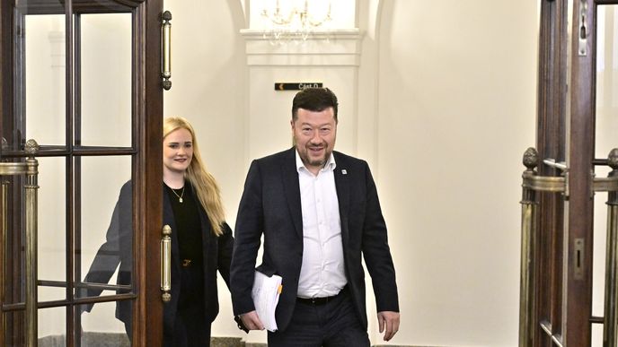 Šéf SPD Tomio Okamura po jednání s premiérem Andrejem Babišem (ANO) (10.7.2026) Šéf SPD Tomio Okamura po jednání s premiérem Andrejem Babišem (ANO) (10.7.2026)