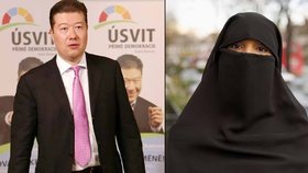 Tomio Okamura sdílel článek o muslimech. Vyvolal tím vášnivé debaty.