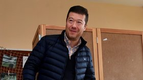 Šéf SPD Tomio Okamura chce o setrvání Česka v EU referendum.