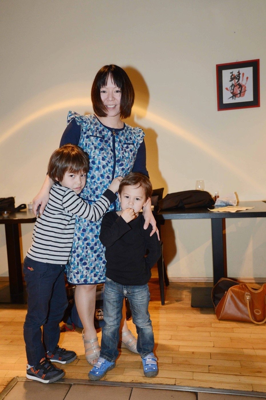 Exmanželka Mie Krejčíková (41):  S Japonkou se seznámil, když se po maturitě vrátil do Japonska a živil se jako prodavač pražené kukuřice v kině. Z tříletého manželství mají syna Ruye.