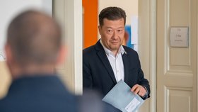 Tomio Okamura (SPD) u komunálních voleb 2026