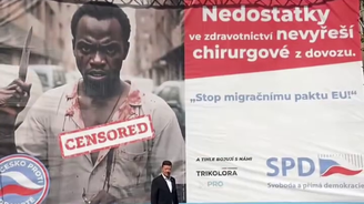 Soud uložil SPD třímilionový peněžitý trest za nenávistné plakáty. Okamuru bude projednávat zvlášť Soud uložil SPD třímilionový peněžitý trest za nenávistné plakáty. Okamuru bude projednávat zvlášť