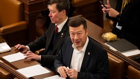 Tomio Okamura (SPD) jako předseda Poslanecké sněmovny (5.11.2025)