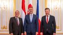 Jednání delegace české Sněmovny v čele s Okamurou (SPD) na Slovensku (3.12.2025) Jednání delegace české Sněmovny v čele s Okamurou (SPD) na Slovensku (3.12.2025)