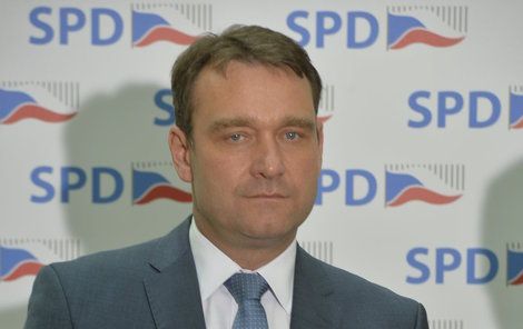 Druhý muž SPD Radim Fiala, Okamurova pravá ruka.