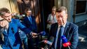 Tomio Okamura (SPD) při příchodu na jednání koaliční rady (25.5.2026) Tomio Okamura (SPD) při příchodu na jednání koaliční rady (25.5.2026)